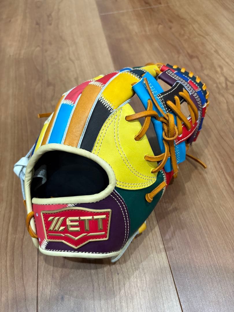 ZETT 軟式グローブ マルチカラー