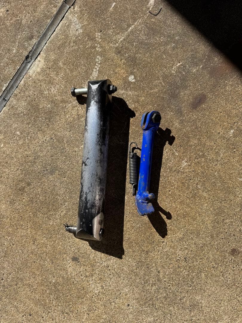 tw200 リジットバー　ショートスタンドセット