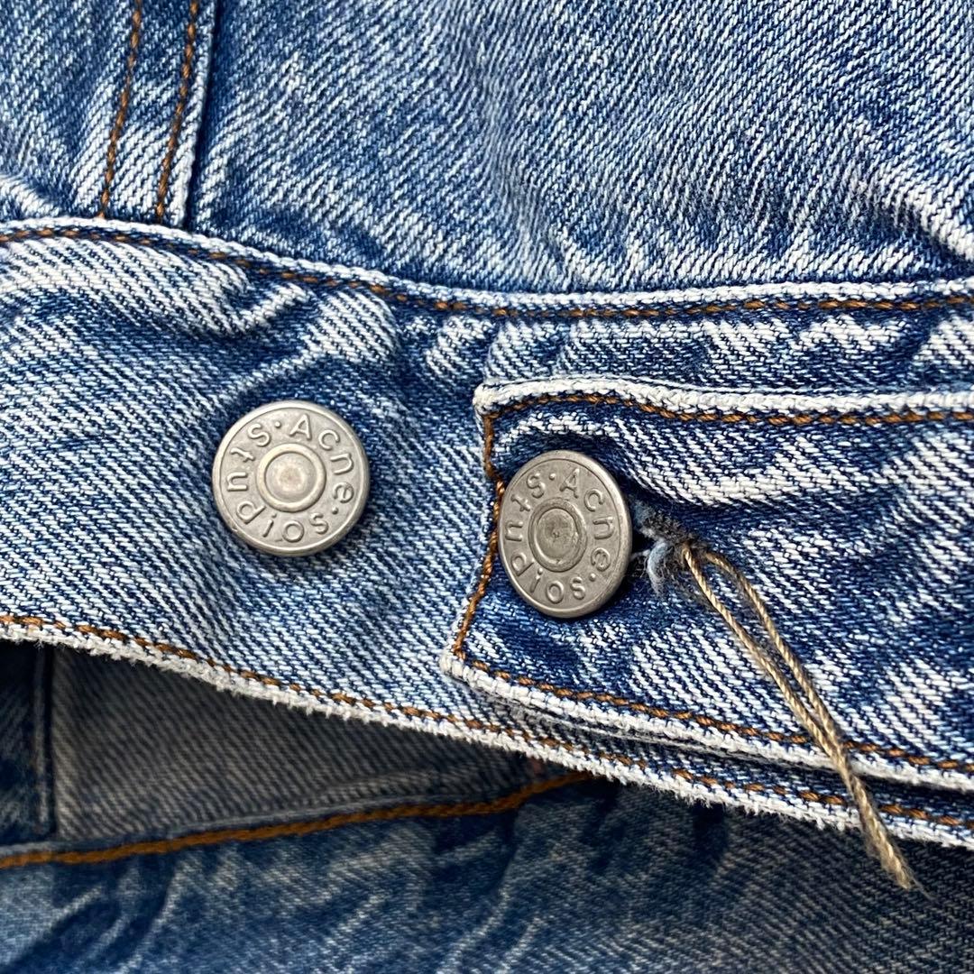 Acne Studios デニムジャケット ウォッシュ アクネ　ユニセックス