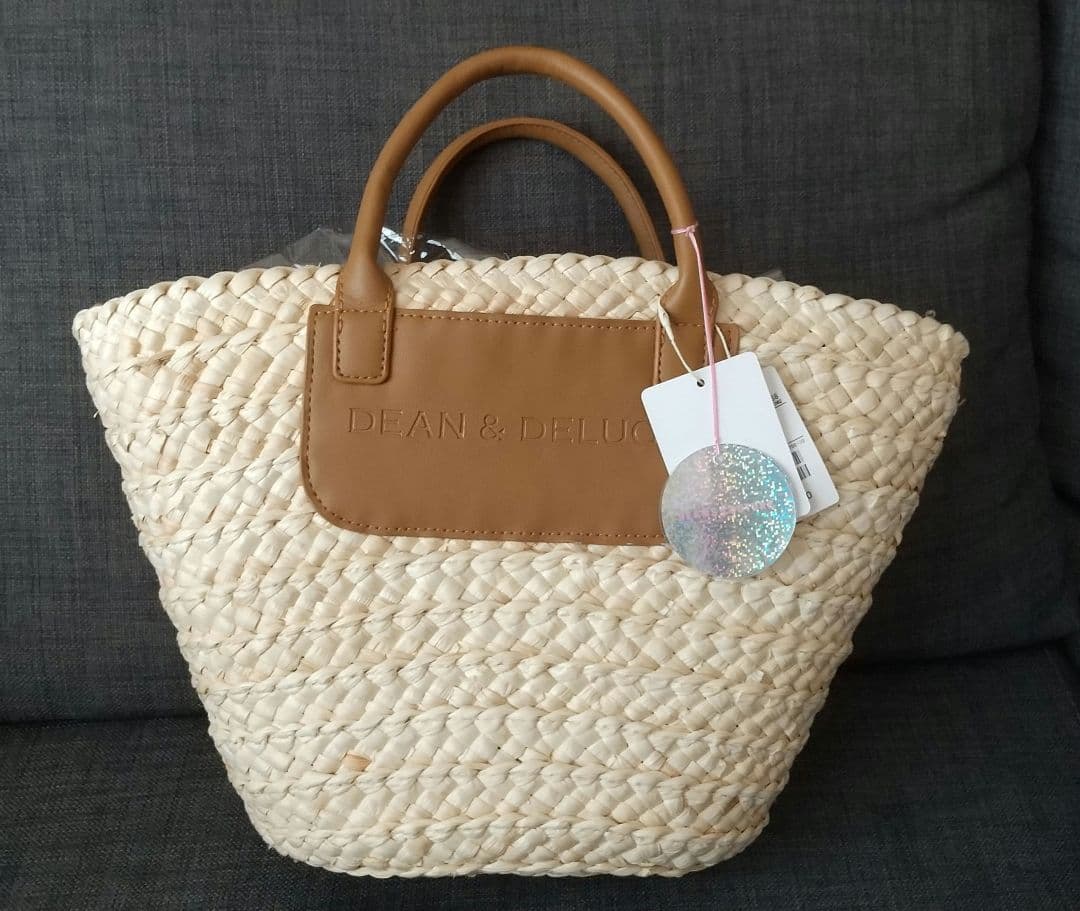 新品・未使用品　DEAN & DELUCA かごバッグ 小