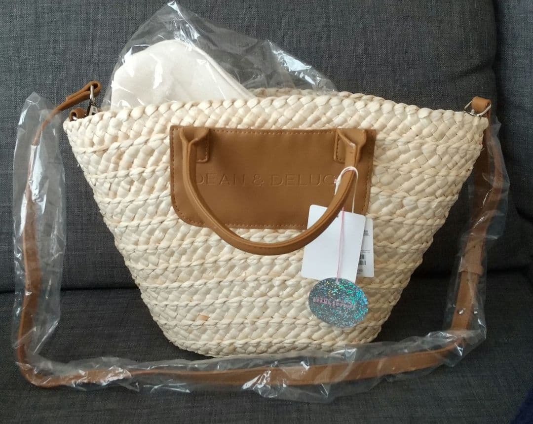 新品・未使用品　DEAN & DELUCA かごバッグ 小