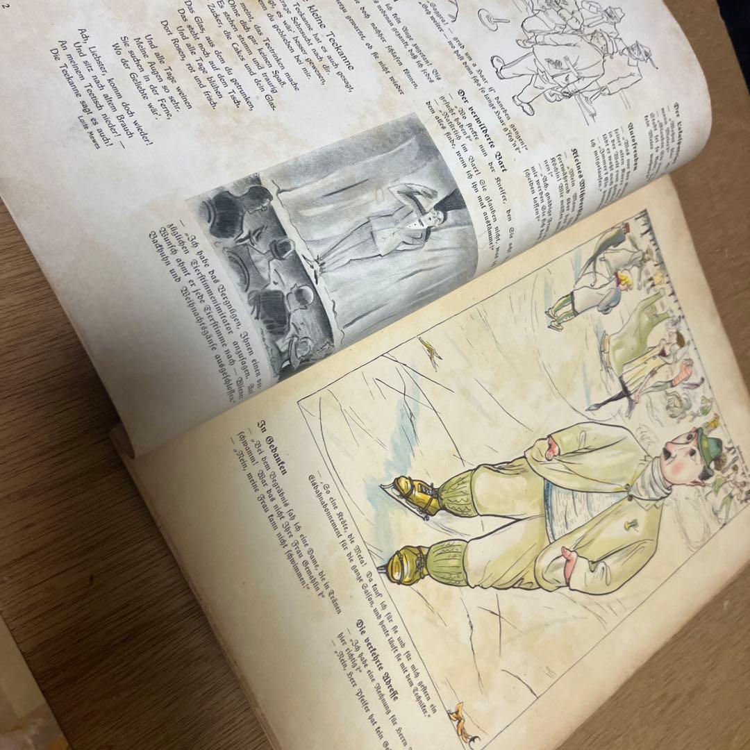 超貴重 2冊分 メッゲンドルファー ブラッター ドイツ 風刺週間誌 日本-明治頃