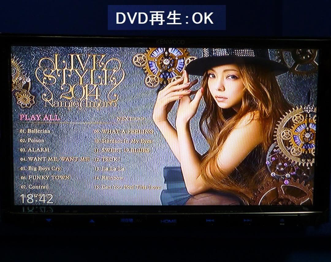 最新地図更新済MDV-S706 ハンズフリー通話 カーナビ本体セットDVD TV