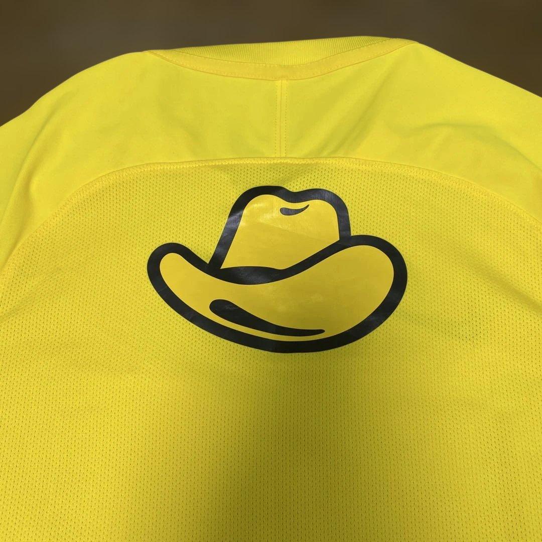 鹿島アントラーズ 支給品 ユニフォーム S 番号なし 黄色 イエロー 2019