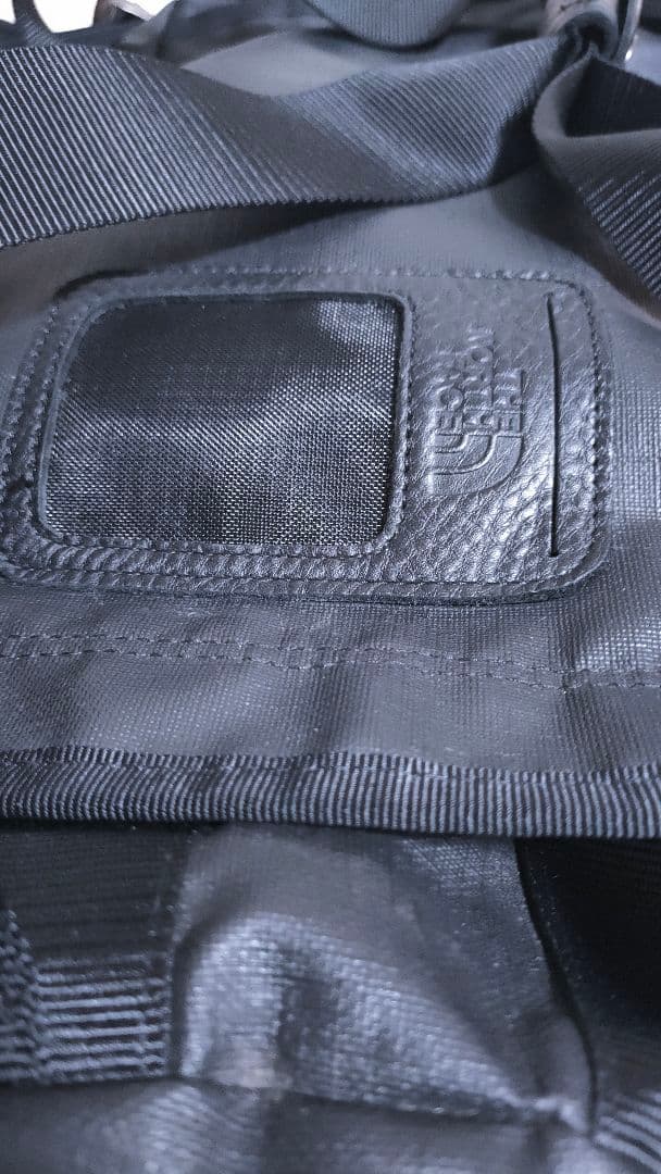 ノースフェイス BCダッフルバッグ ブラック レザー切替 限定