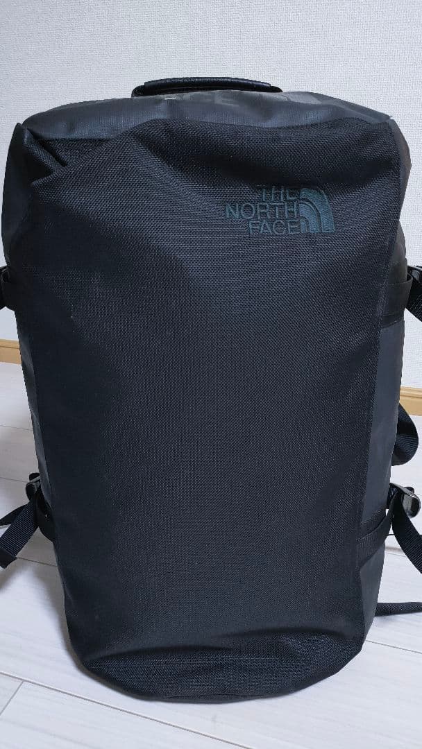 ノースフェイス BCダッフルバッグ ブラック レザー切替 限定
