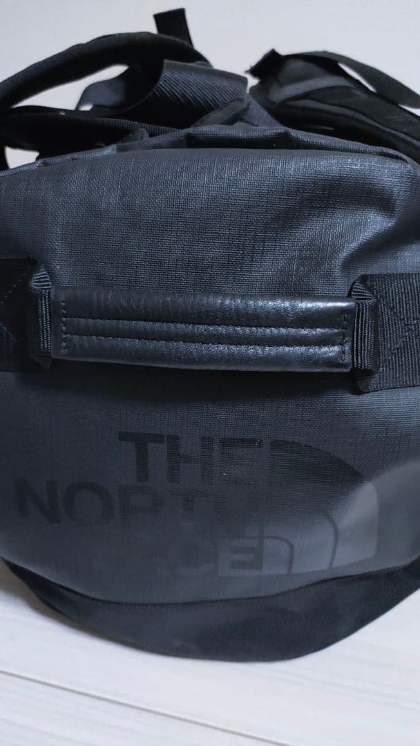 ノースフェイス BCダッフルバッグ ブラック レザー切替 限定