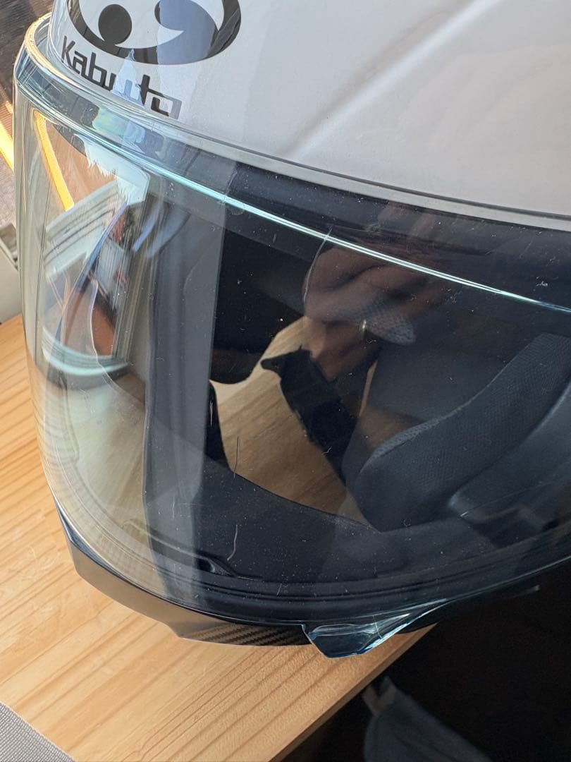 Kabuto RYUKI フルフェイスヘルメット ホワイト/ブラック