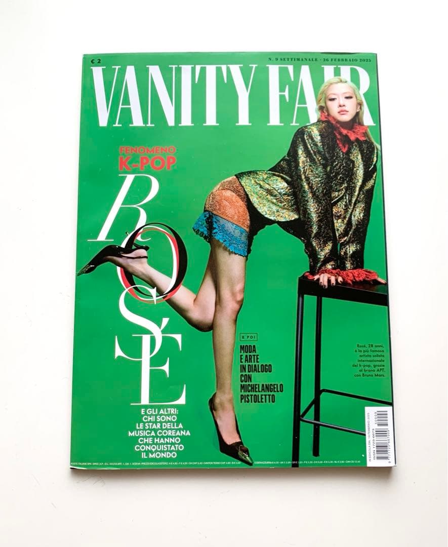 VANITY FAIR Italia 26.02.2025 ロゼ　ROSE