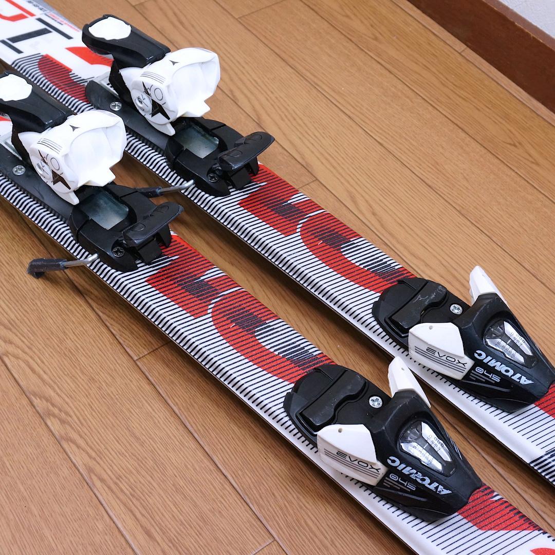 メンテ済 120cm 靴21cm ATOMIC スキーセット