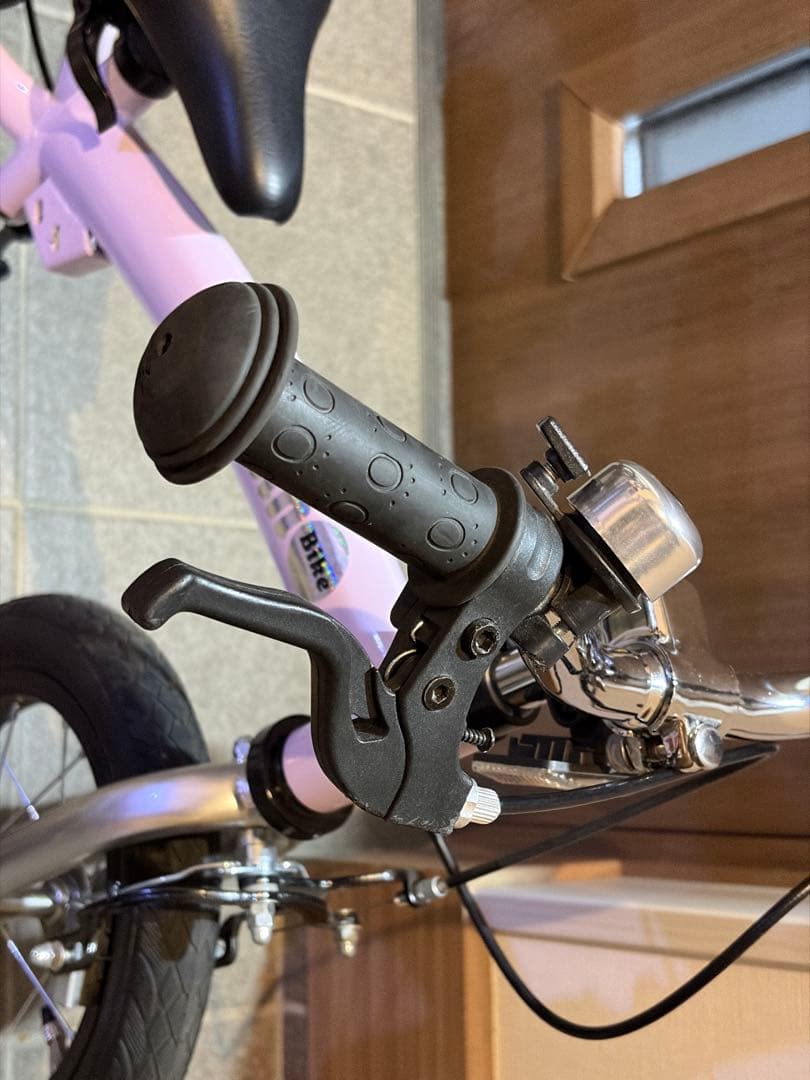 【美品】へんしんバイク2 パープル　幼児用自転車（ストライダー）