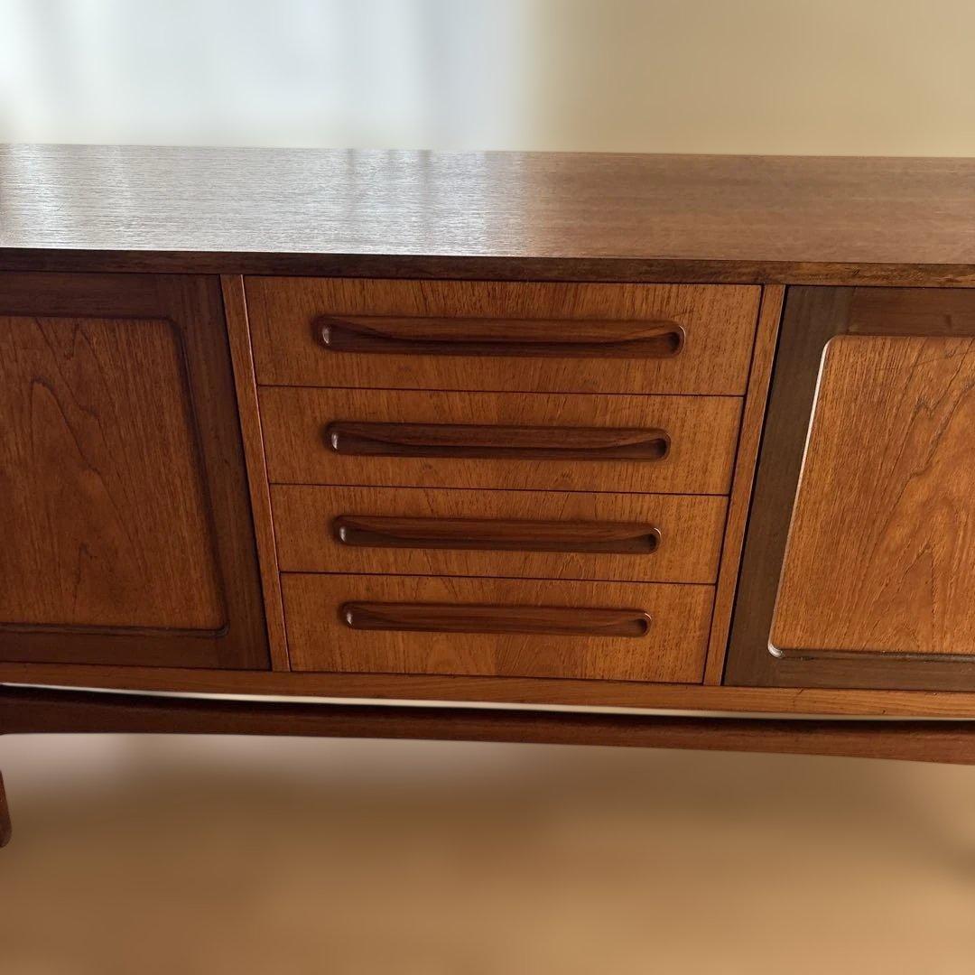 イギリス　ヴィンテージ　G-PLAN ロングサイドポート チーク材