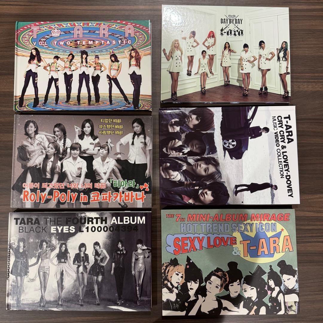 T-ARA 韓国版アルバム12点