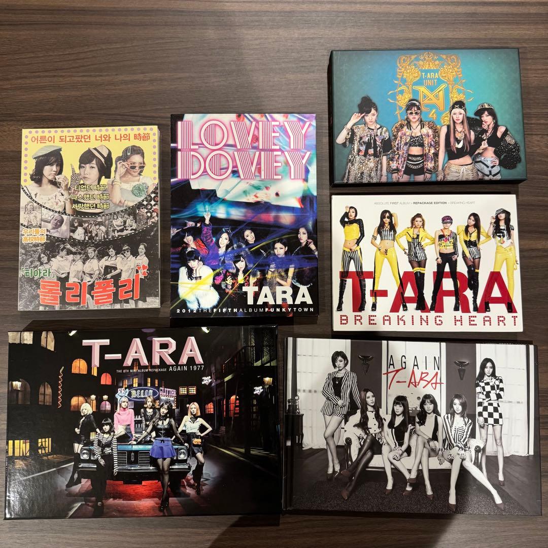 T-ARA 韓国版アルバム12点