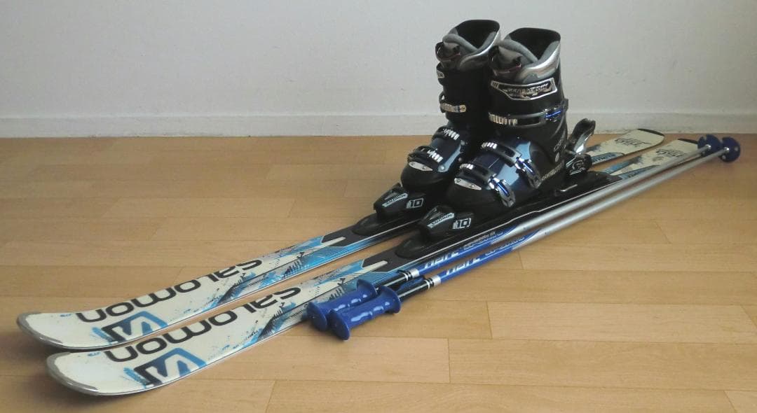 ■■11月限定■送料無料■サロモン■メンズスキーセット■160/27-27.5■