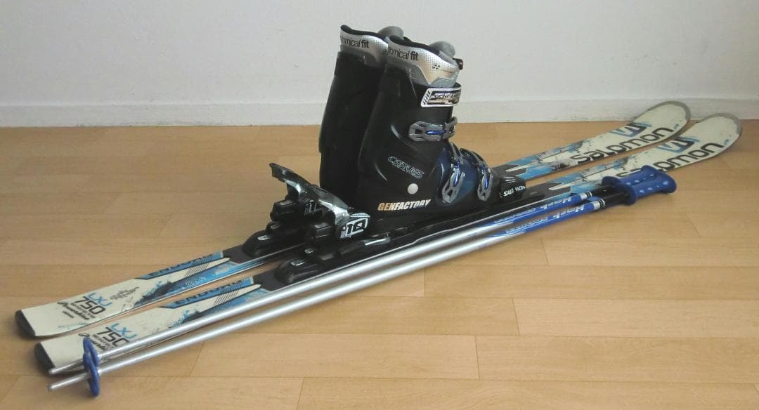 ■■11月限定■送料無料■サロモン■メンズスキーセット■160/27-27.5■