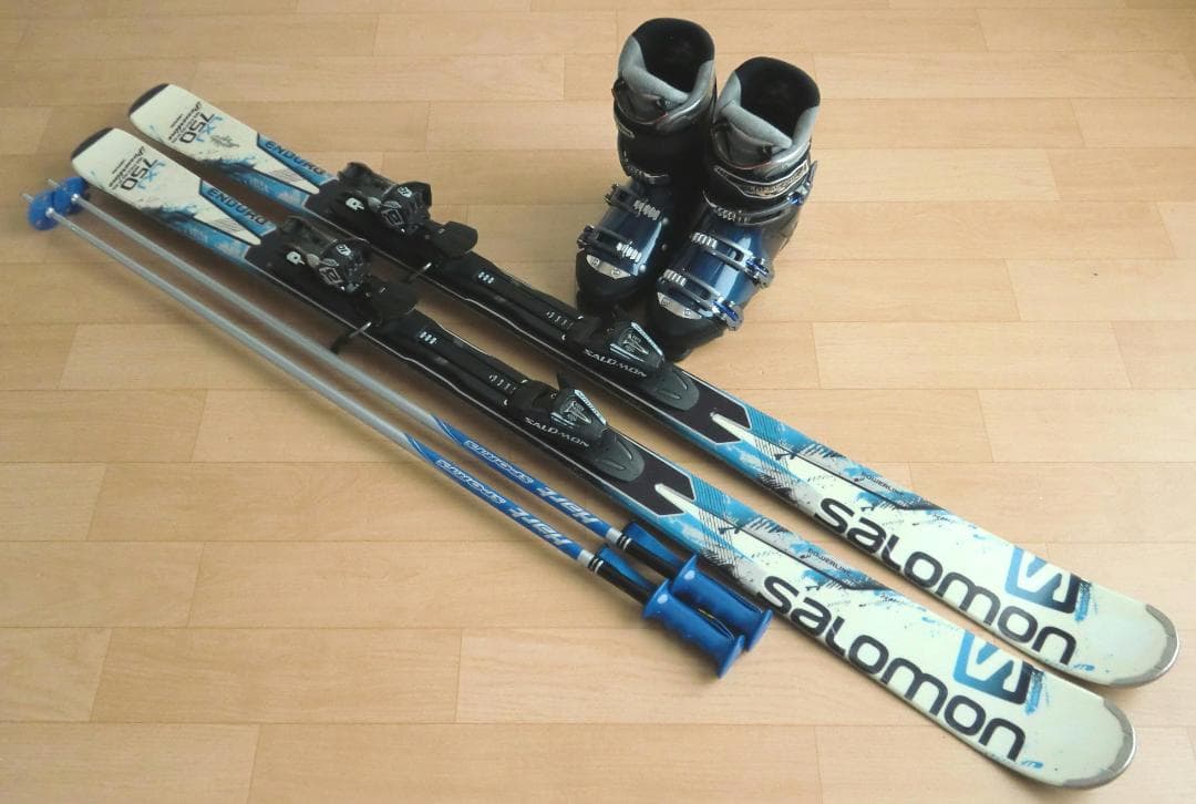 ■■11月限定■送料無料■サロモン■メンズスキーセット■160/27-27.5■
