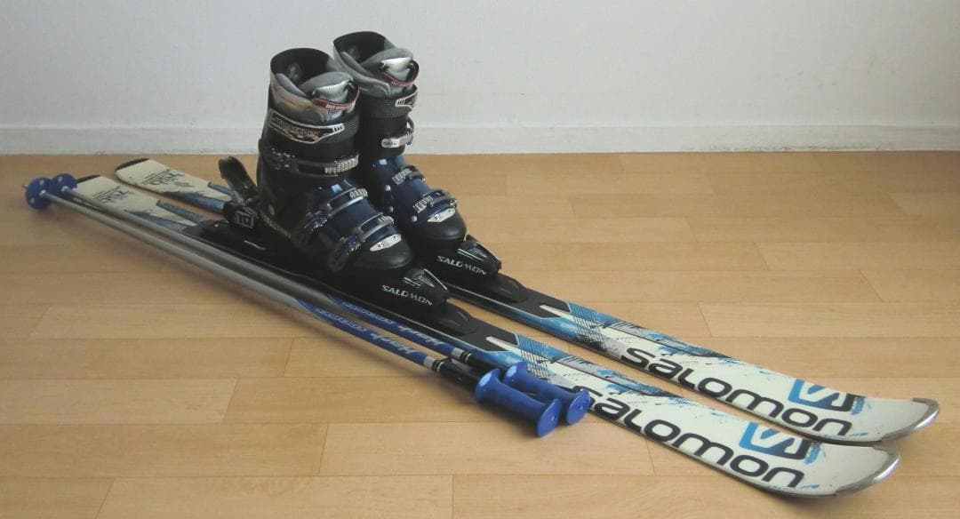 ■■11月限定■送料無料■サロモン■メンズスキーセット■160/27-27.5■