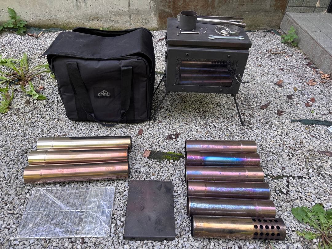 Mt.SUMI MICRO 追加煙突、煙突ガード付き