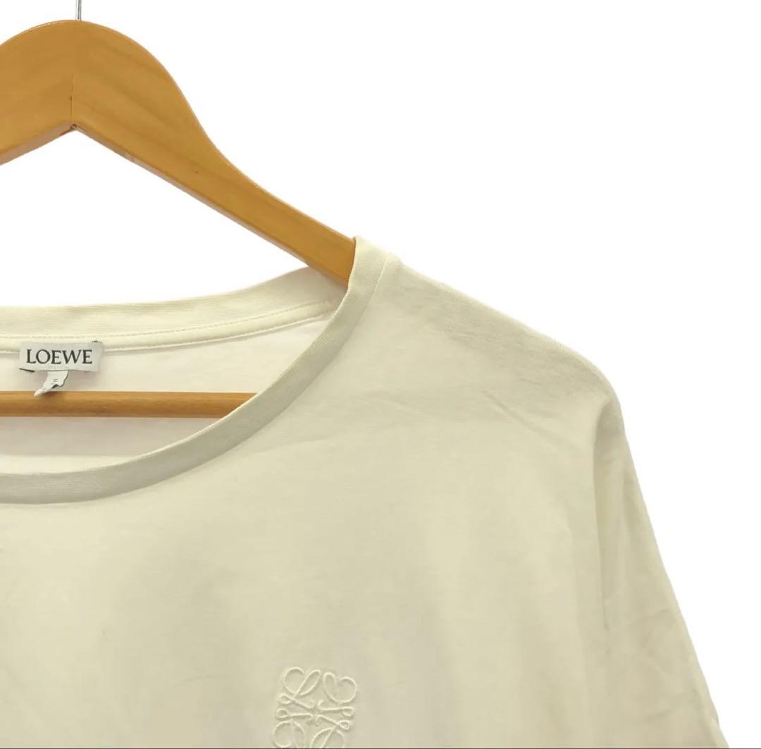 LOEWE ホワイト Tシャツ　L