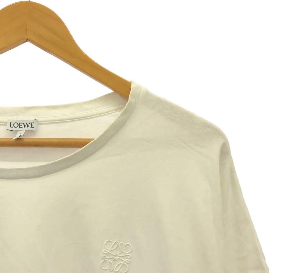 LOEWE ホワイト Tシャツ　L