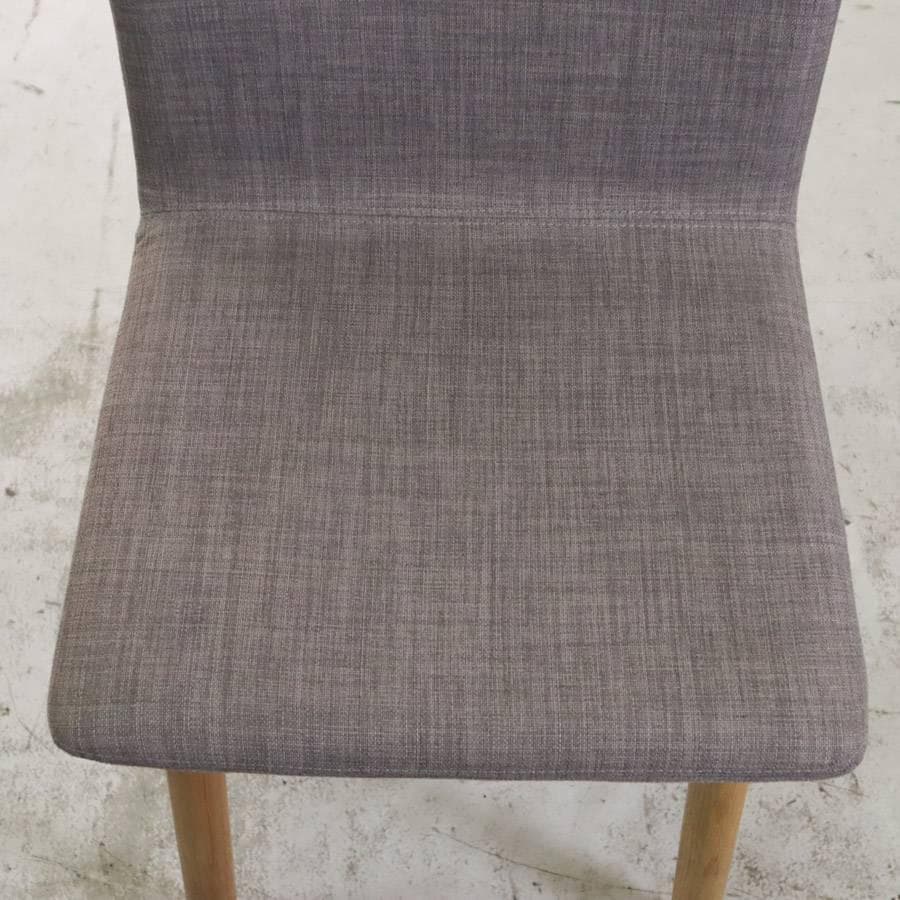 2の2イデー スティルト ダイニングチェア 肘無し グレー オーク材 北欧風2