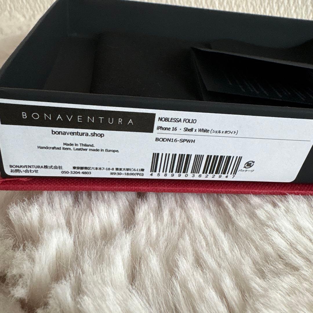 BONAVENTURA 手帳型 iPhone16ケース ピンク