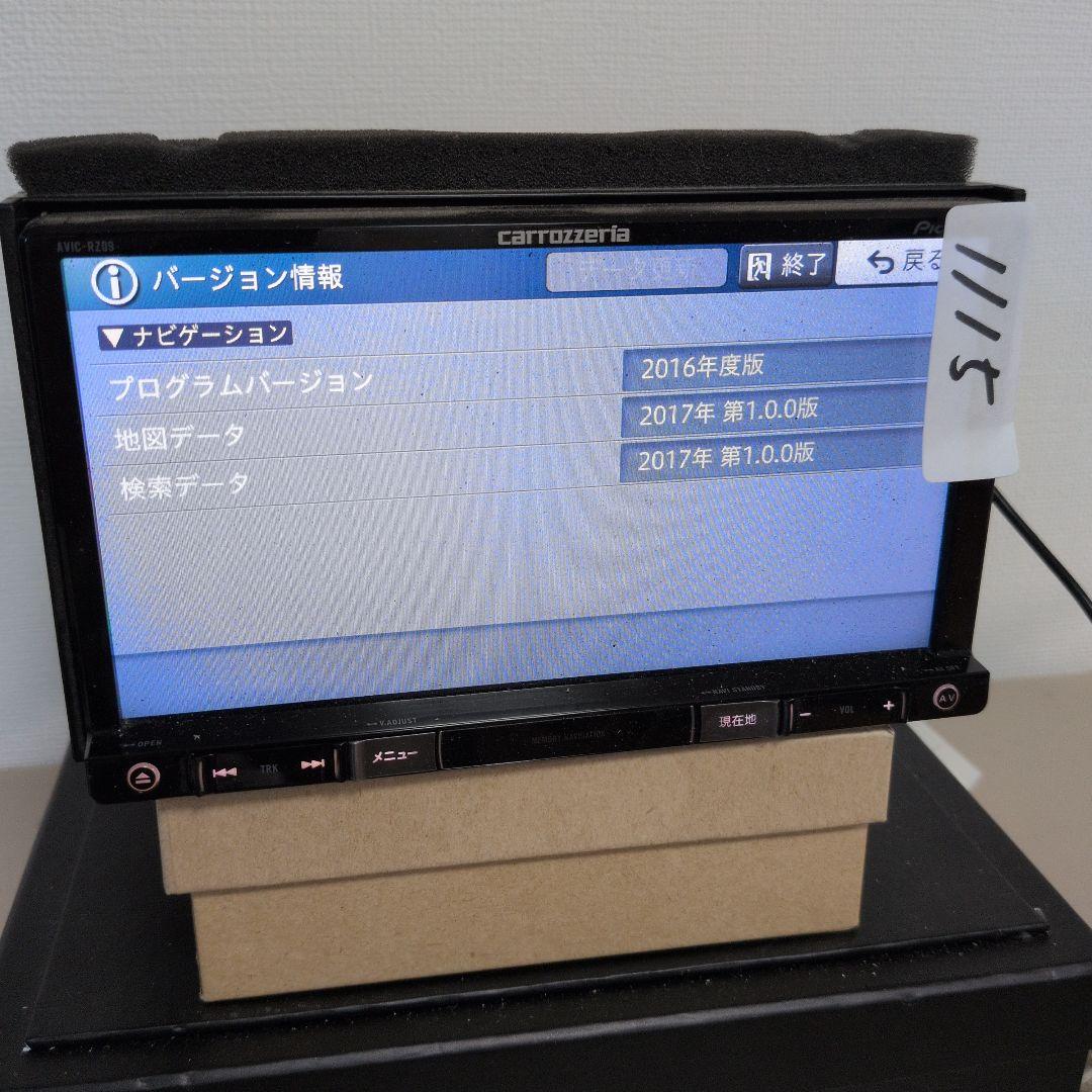 115 動作良好 AVIC-RZ09カロッツェリア Bluetooth 2017