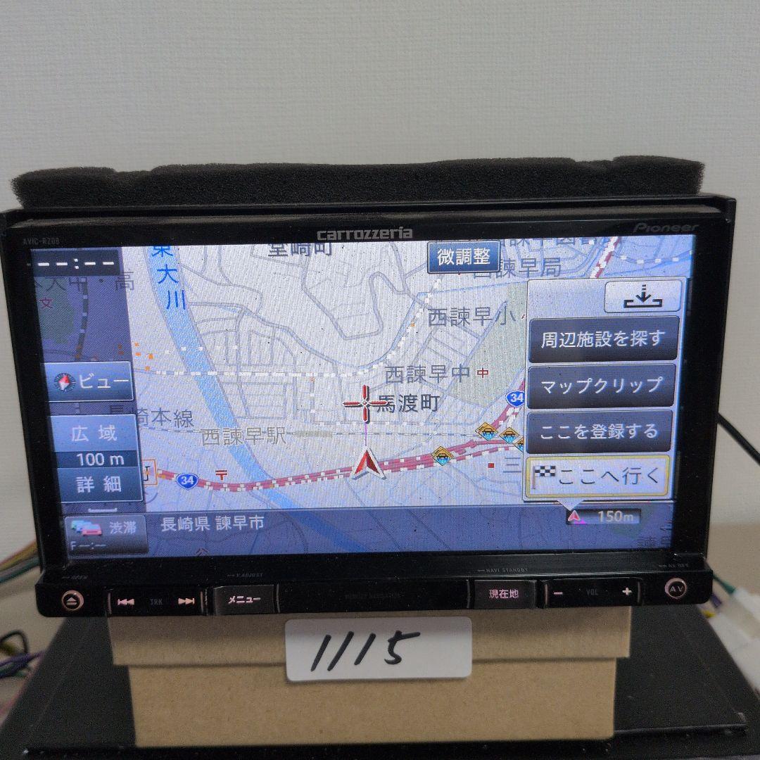 115 動作良好 AVIC-RZ09カロッツェリア Bluetooth 2017