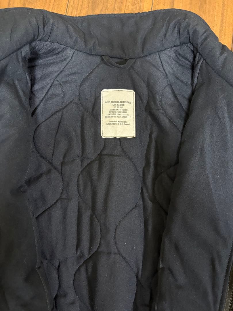 米軍実物　US NAVY シップボードジャケット