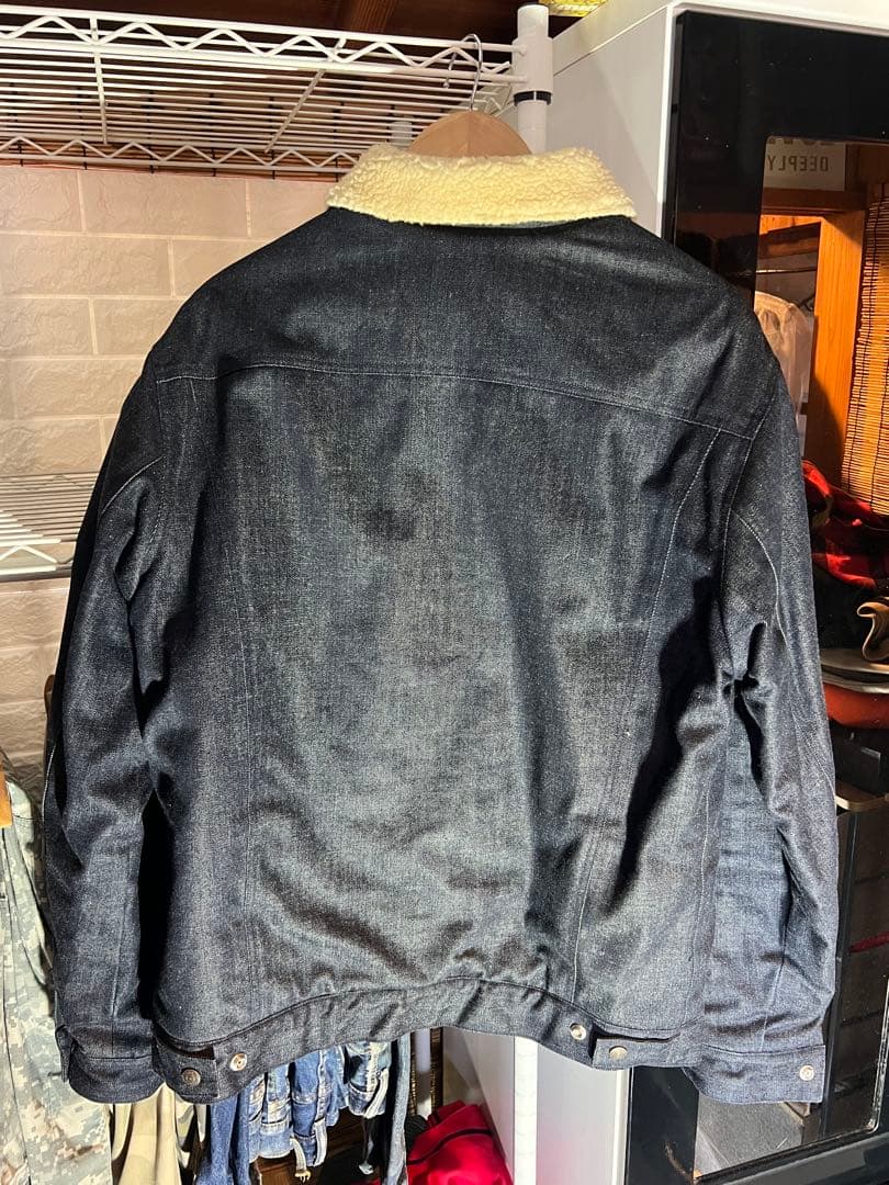 断捨離　SUGARCANE 裏ボア　デニムジャケット　ＸＬ