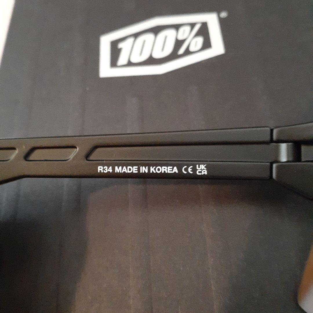 100% S3 ブラック ブロンズ ワンハンドレッド サングラス