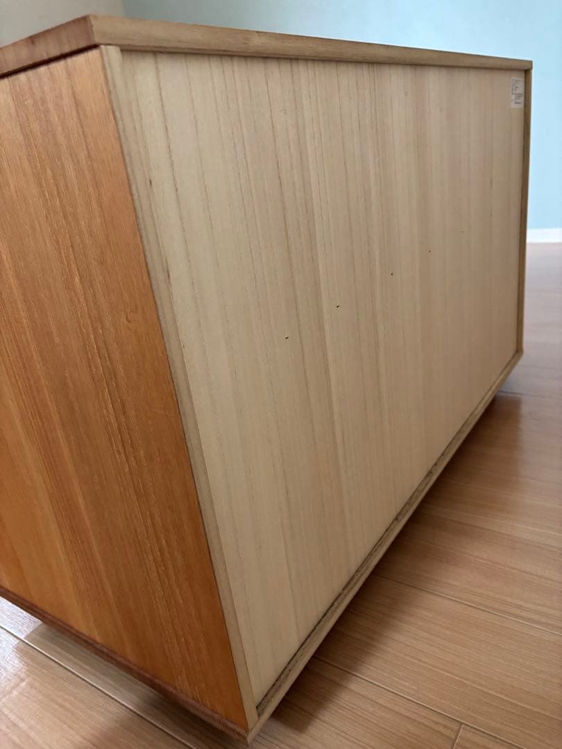 [スマイル]桐ダンス　チェスト5段　キャスター付き