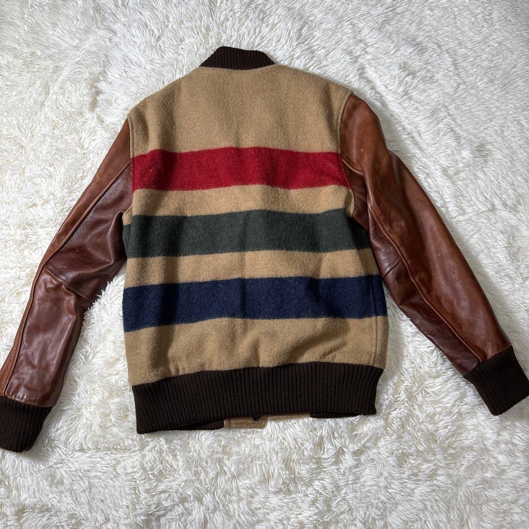 希少✨schott✖︎wool rich ショット❌ウールリッチ別注　スタジャン