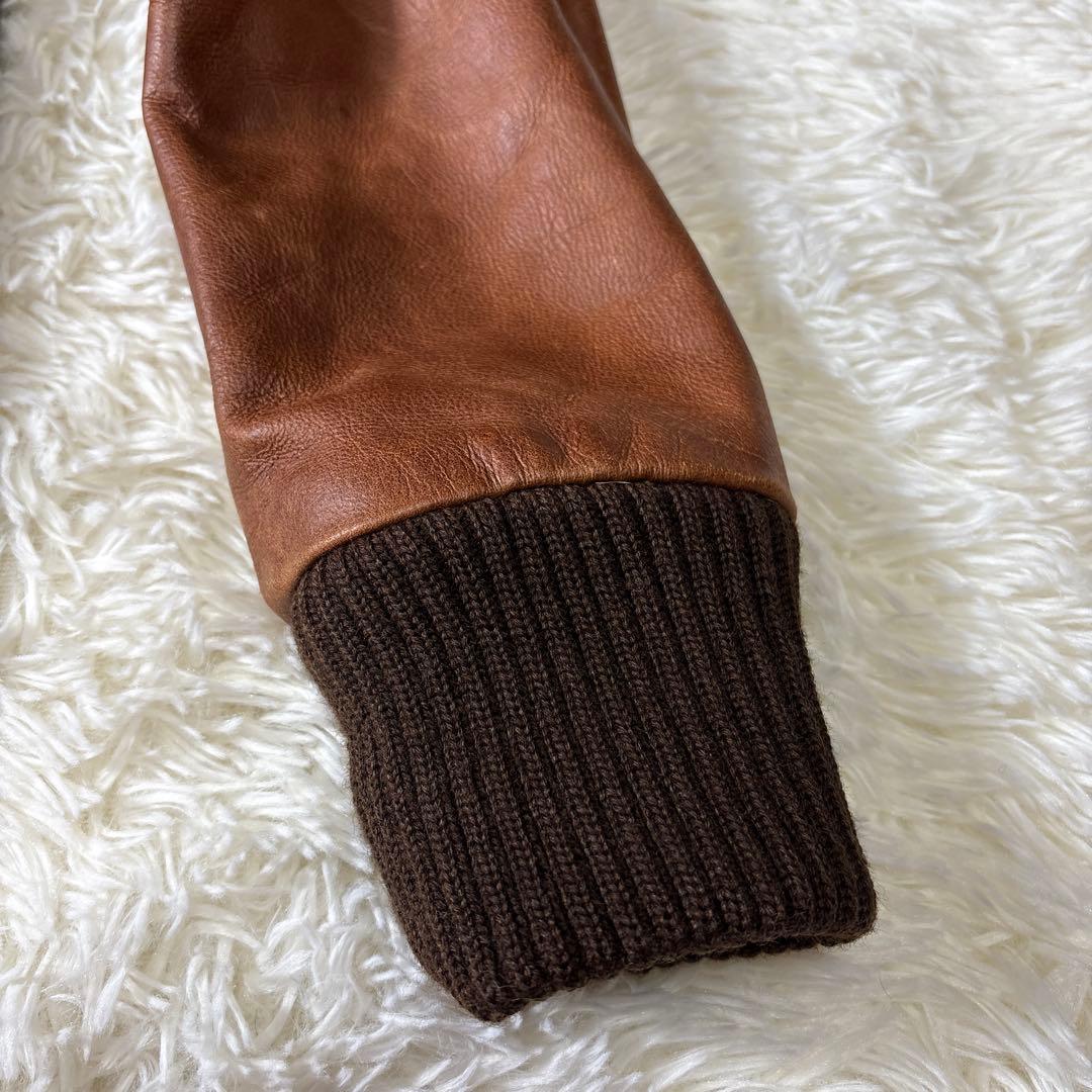 希少✨schott✖︎wool rich ショット❌ウールリッチ別注　スタジャン