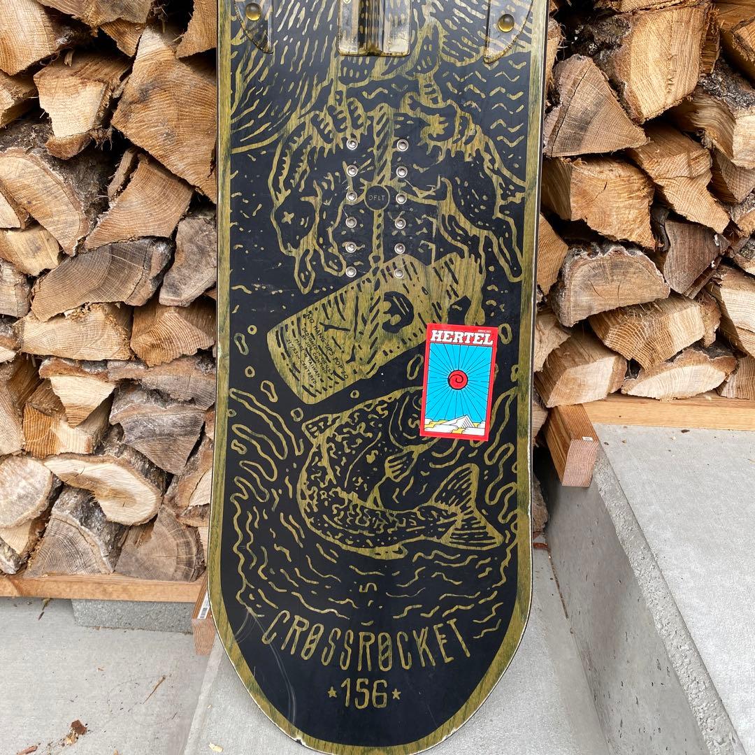 ROME SDS CROSSROCKET 156cm スノーボード