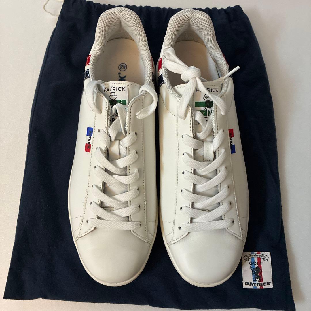 三浦様　パトリック ゴルフ メンズ ゴルフシューズ ホワイト 未使用