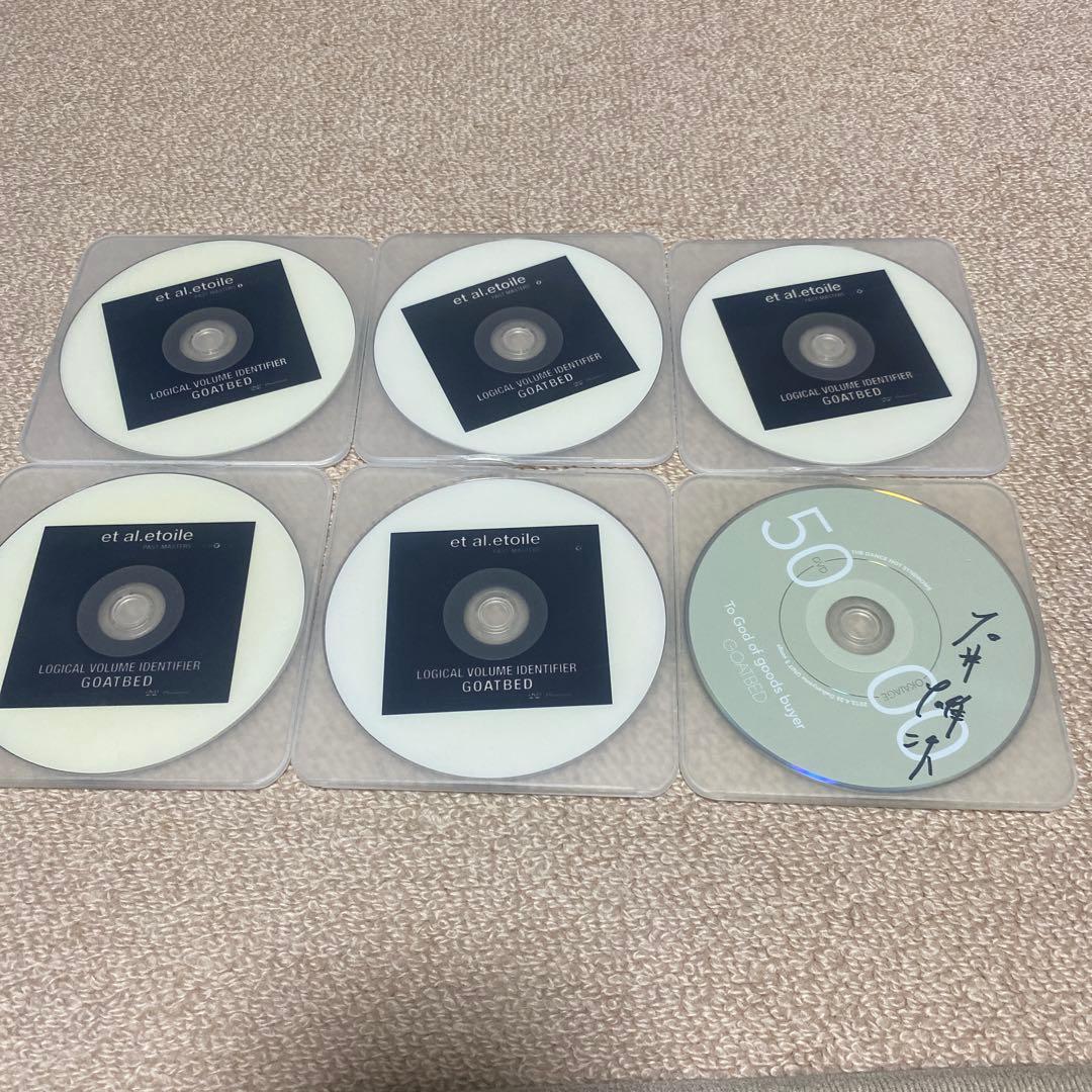 GOATBED PAST MASTERS5枚セット＋オマケDVD