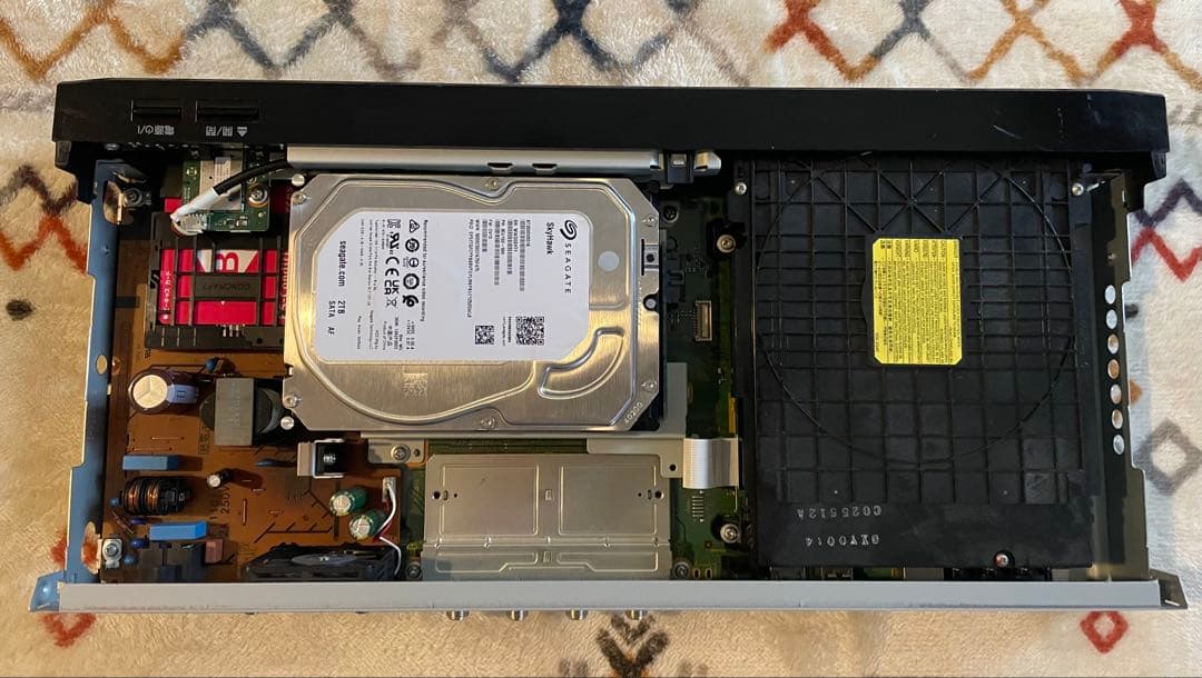 【録り放題！新品同様HDD交換】DMR-BRX2000 全録6番組チャンネル録画