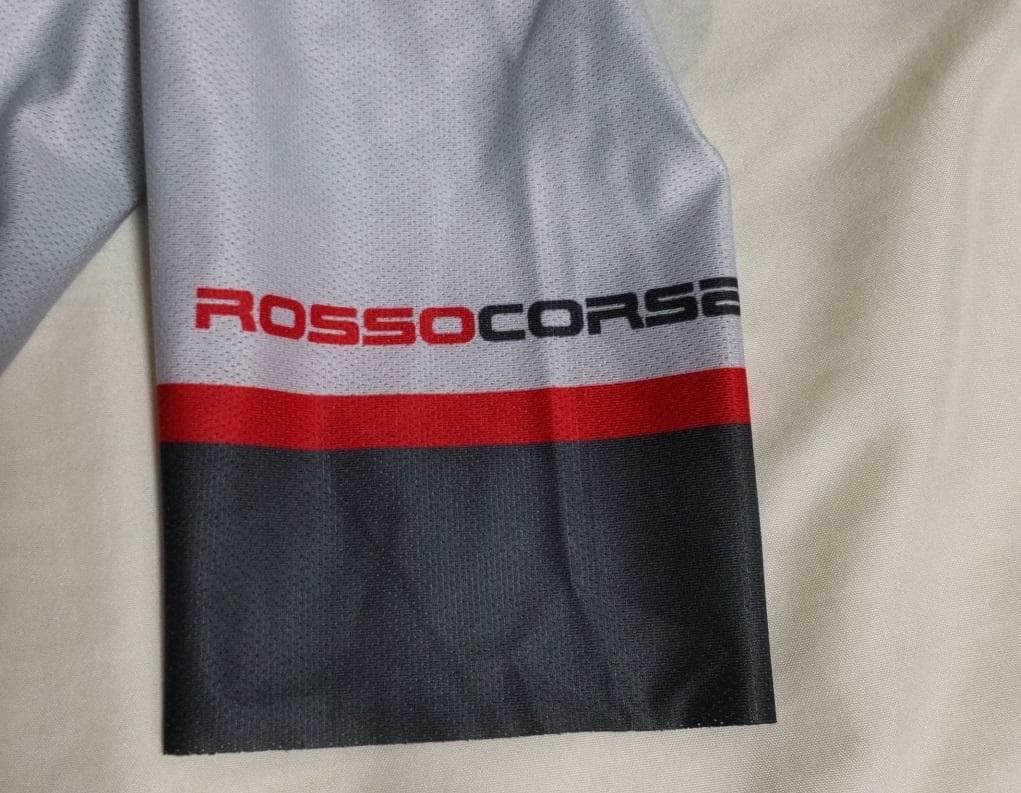 【新品未使用】カステリ　ロッソコルサ　AERO RACE 6.0　半袖ジャージ