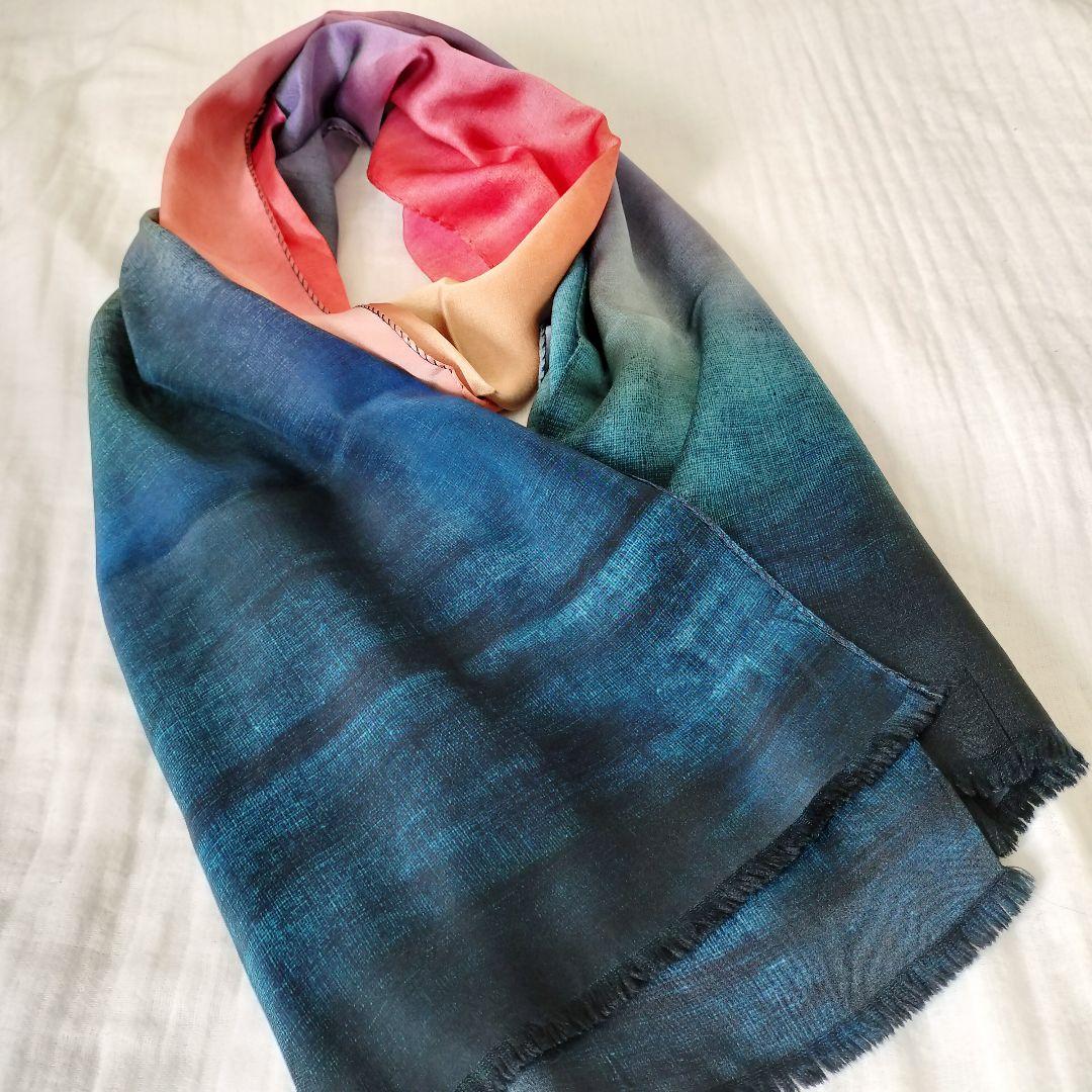 【激レア】Paul Smith　ポールスミス　ストール　クリーニング済　シルク