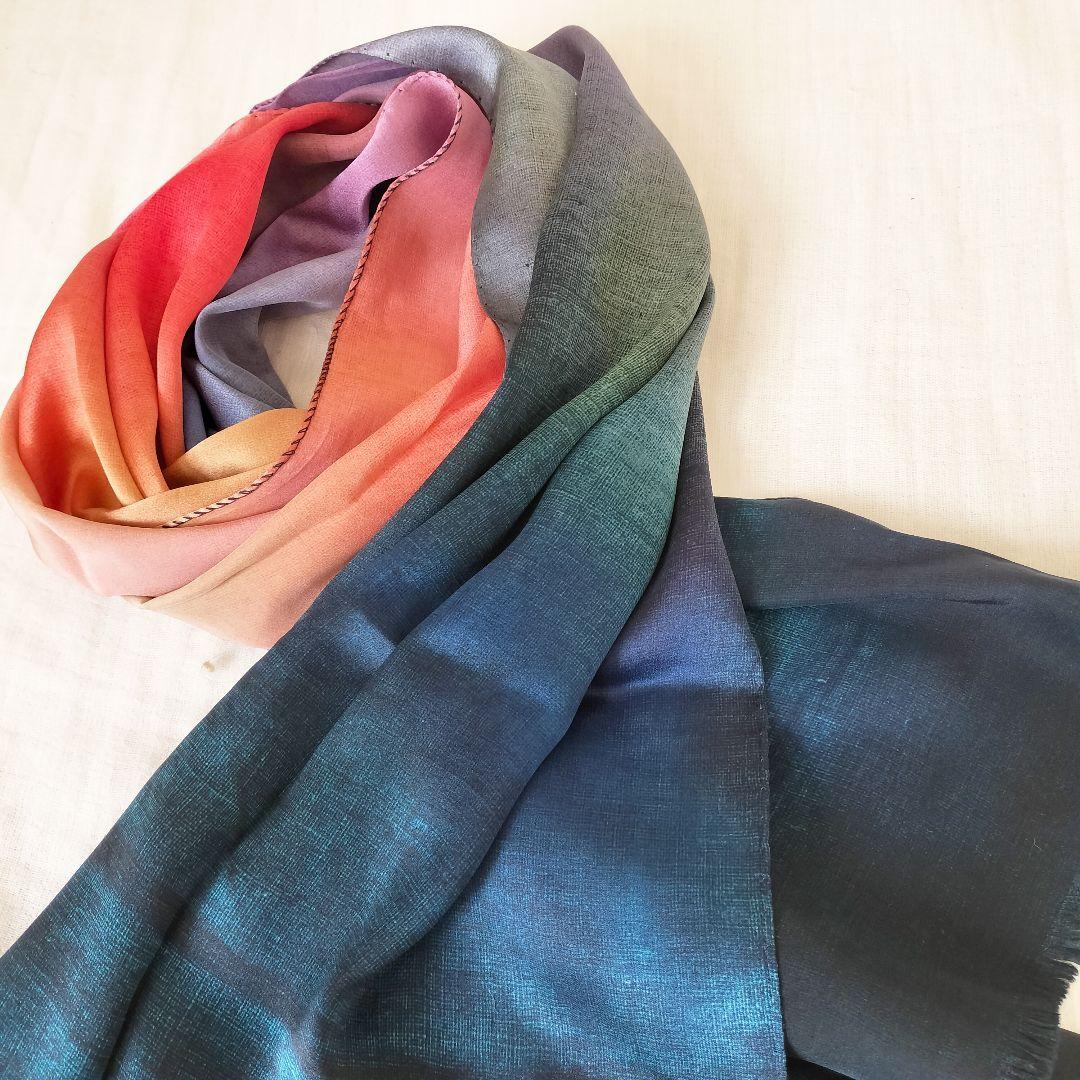 【激レア】Paul Smith　ポールスミス　ストール　クリーニング済　シルク