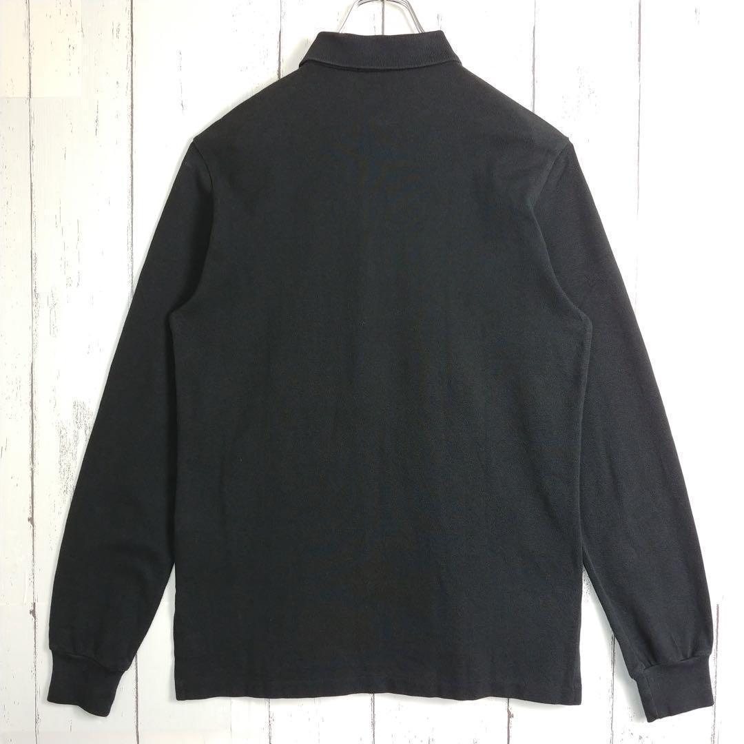 【人気デザイン】ラルフローレン ポロベアー 長袖ポロシャツ 黒 タキシード M