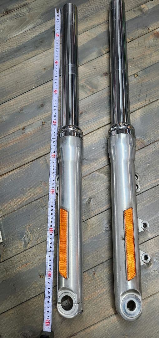 ハーレー　ダイナフロントフォーク　　　　　　トリプルツリー　セット　#無事故品