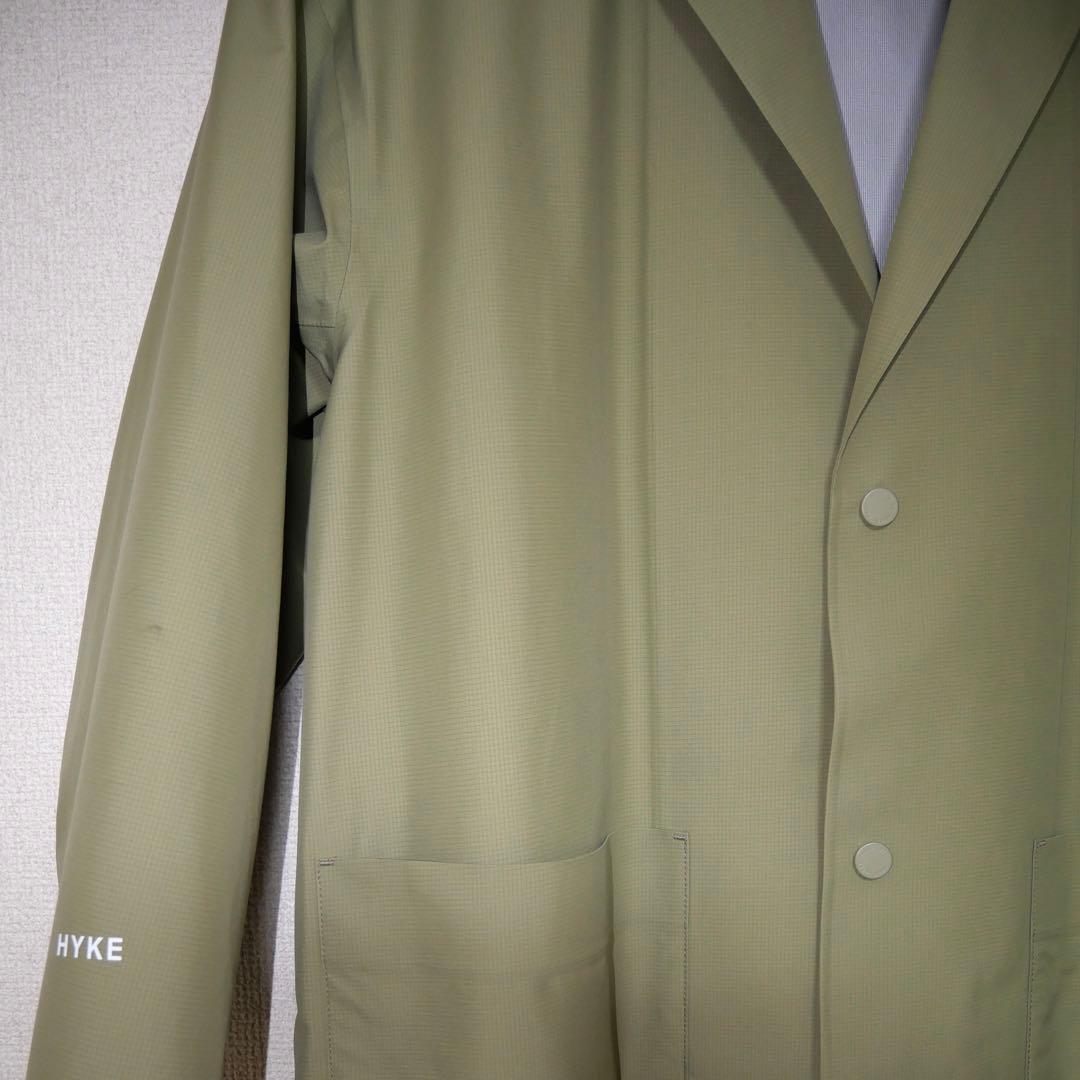HYKE × PERTEX SHOP COAT Size2 ショップコート