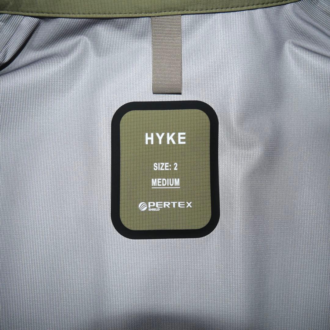 HYKE × PERTEX SHOP COAT Size2 ショップコート