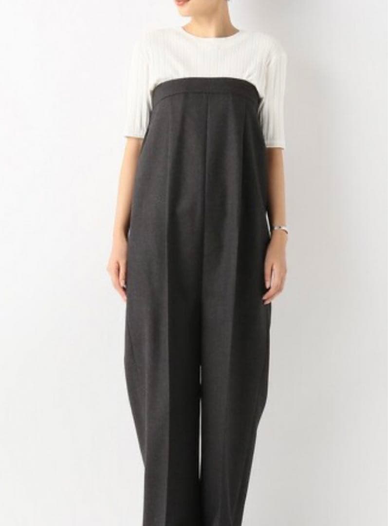 ATON◆オールインワン/2/ウール/GRY/