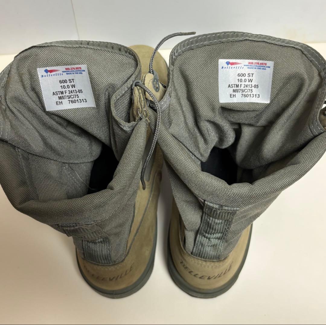 BELLEVILLE社製 コンバットブーツ 600ST