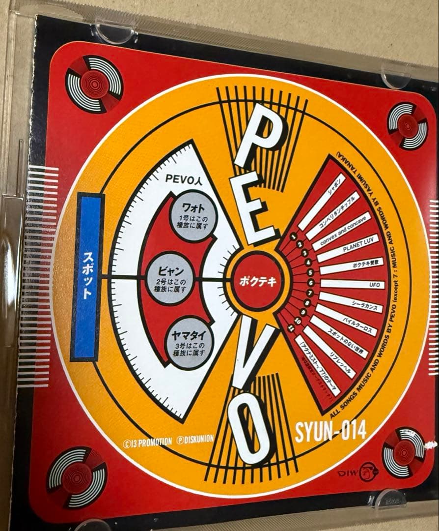 邦楽 PEVO CONVEX AND CONCAVE