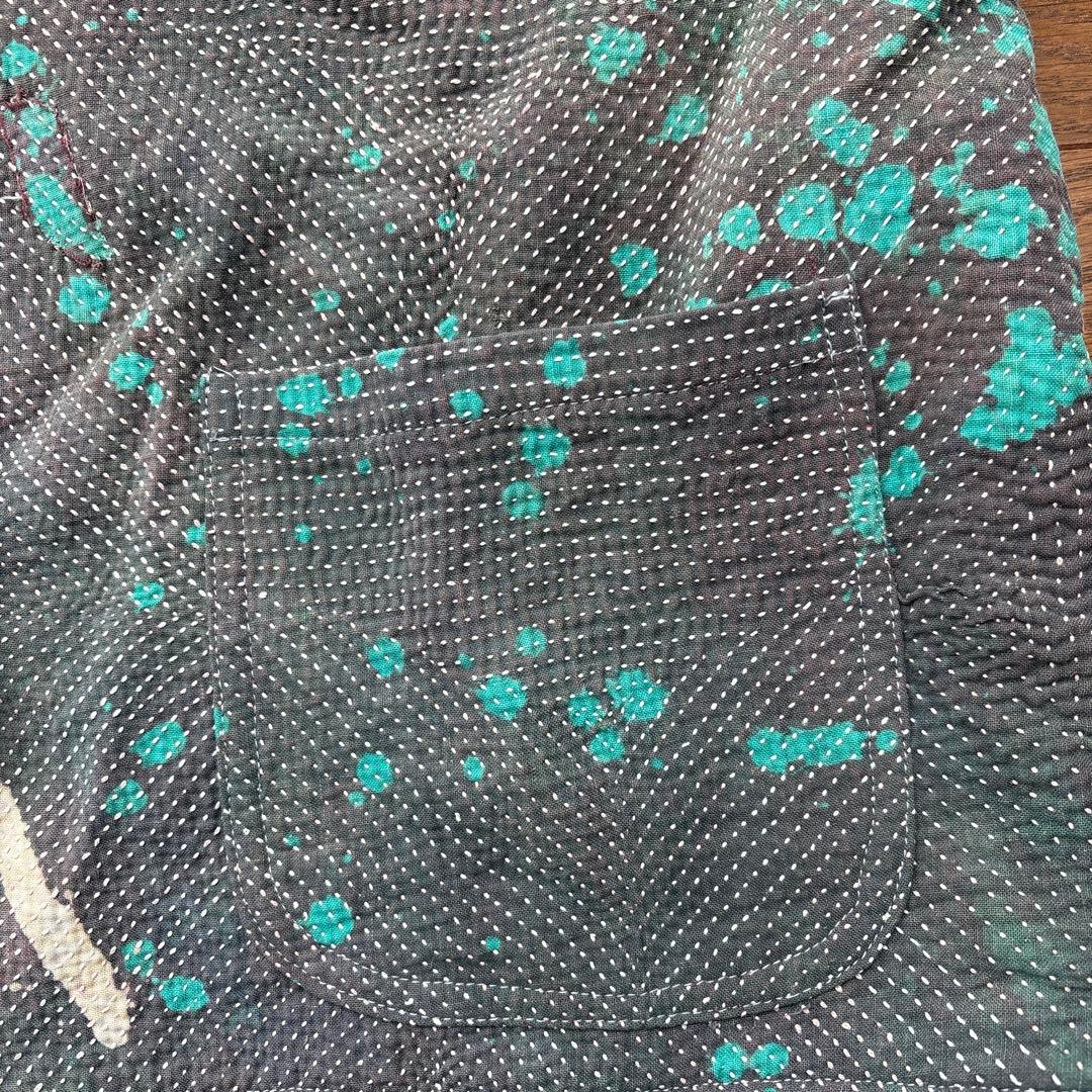 ラリーキルト　ボア　リバーシブル　ベスト